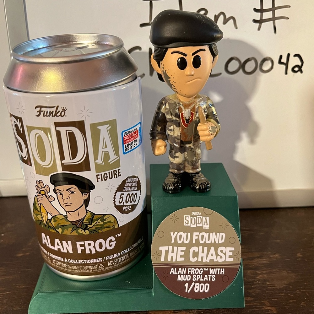 Funko Soda CHASE Alan Frog lost boys 2023 fall convention limited edition figure